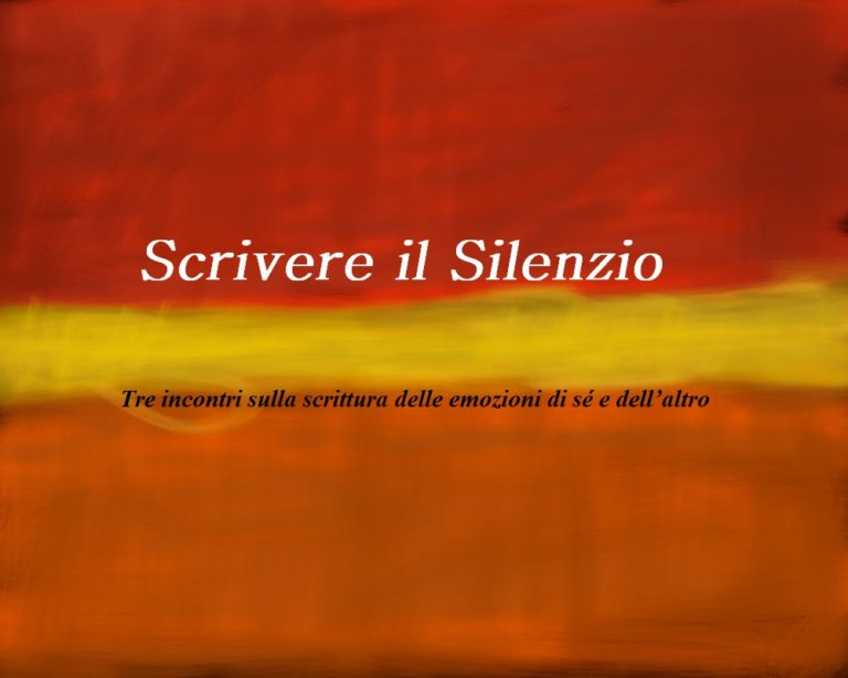 Scrittura – Scrivere il Silenzio